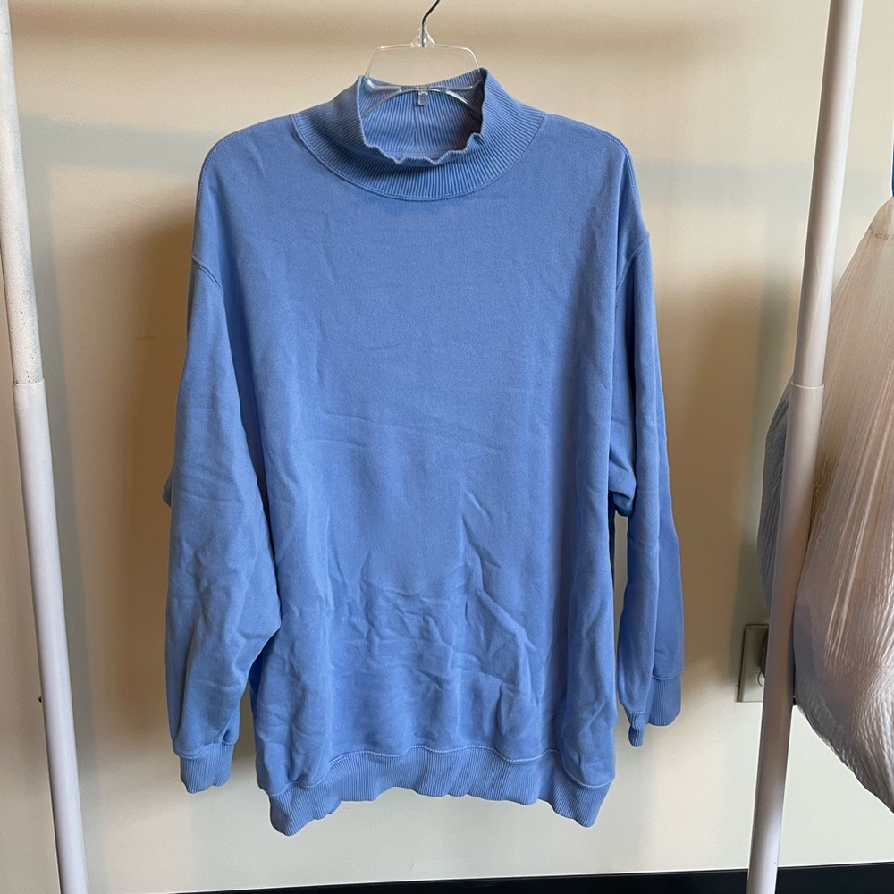 Aerie oversized turtle neck sweatshirt